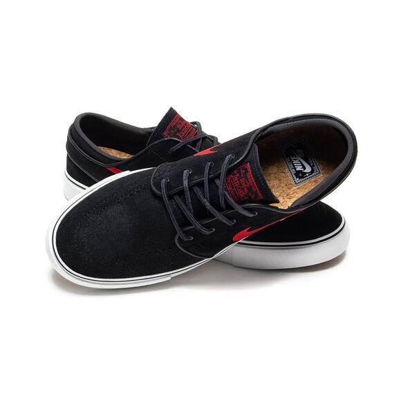 Nike SB Zoom Janoski OG+ Black Red White US Size 12 Mens FD6757 002 NEW - Picture 4 of 14